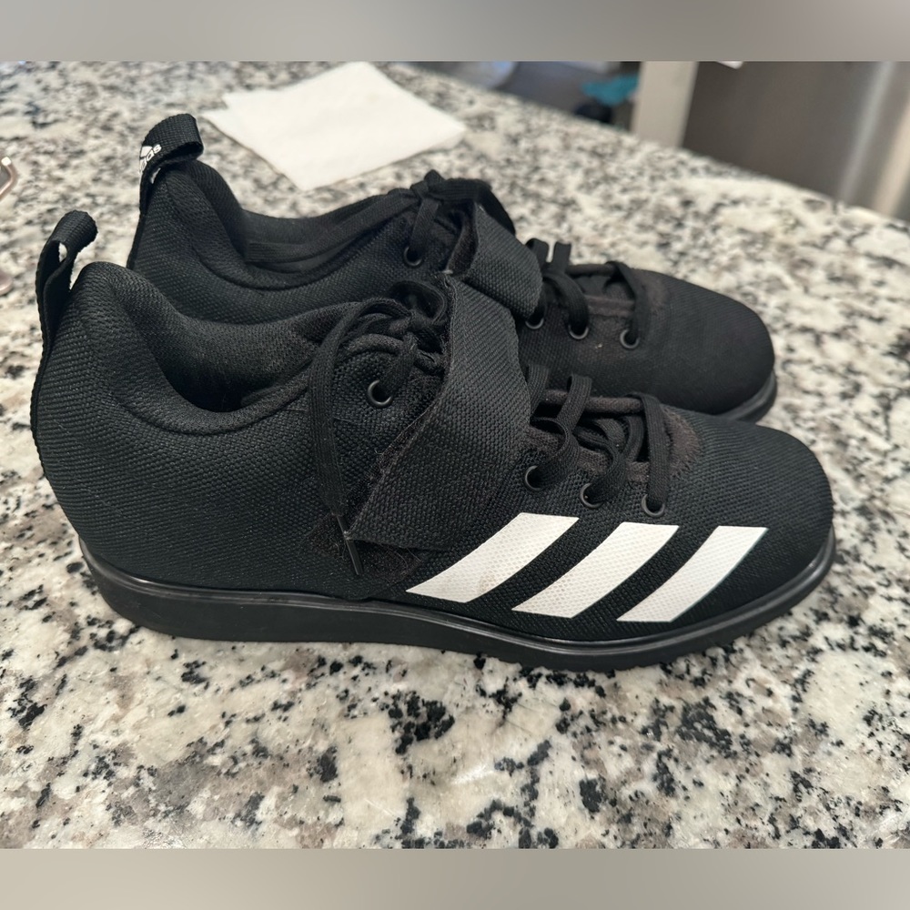 ADIDAS MEN’S POWERLIFT WEIGHTLIFTING SHOES SZ 6.5 WOMENS 7.5